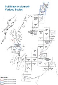 Soil Maps Coloured 1:63 360 areas image