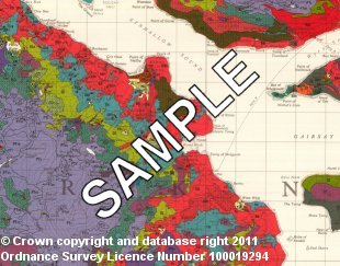 Soil Maps Coloured 1:50 000 sample image