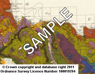 Soil Maps Coloured 1:63 360 sample image